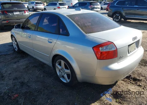 2004 Audi A4 1.8T from USA, damaged, VIN WAULC68E14A162935